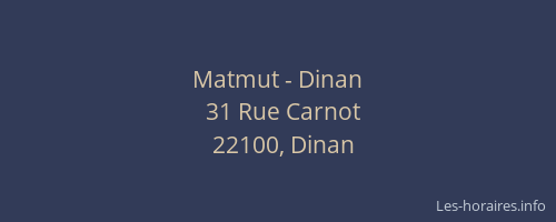 Matmut - Dinan