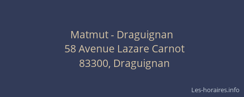 Matmut - Draguignan