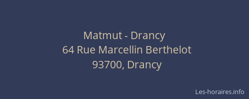 Matmut - Drancy
