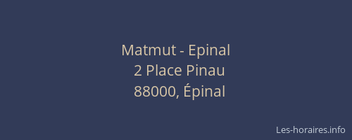 Matmut - Epinal