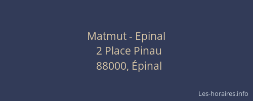 Matmut - Epinal