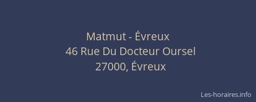 Matmut - Évreux
