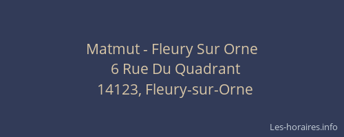 Matmut - Fleury Sur Orne