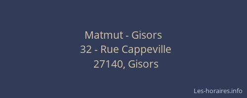 Matmut - Gisors