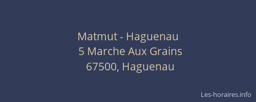 Matmut - Haguenau