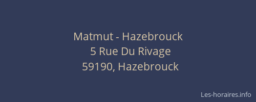 Matmut - Hazebrouck