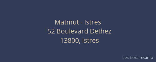 Matmut - Istres