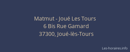 Matmut - Joué Les Tours