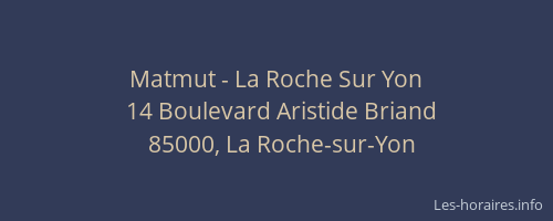 Matmut - La Roche Sur Yon