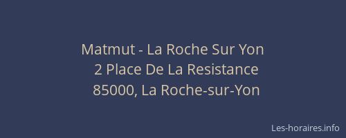 Matmut - La Roche Sur Yon