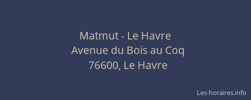 Matmut - Le Havre