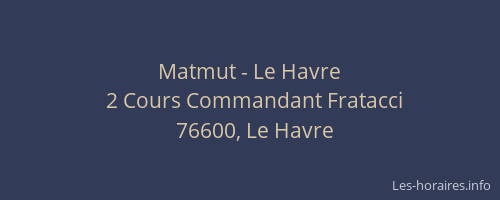 Matmut - Le Havre