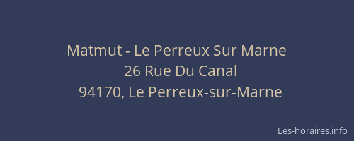 Matmut - Le Perreux Sur Marne