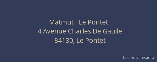 Matmut - Le Pontet