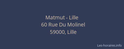 Matmut - Lille