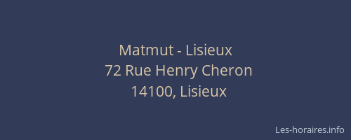 Matmut - Lisieux
