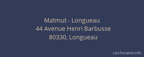 Matmut - Longueau