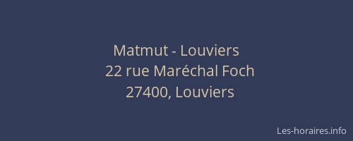 Matmut - Louviers