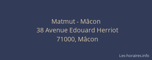 Matmut - Mâcon