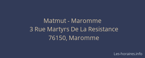 Matmut - Maromme