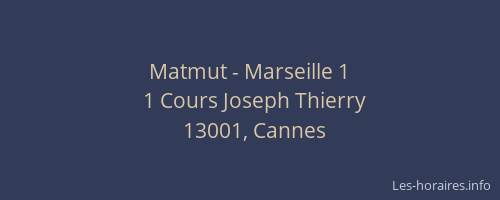 Matmut - Marseille 1