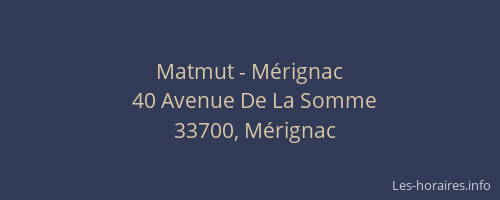 Matmut - Mérignac