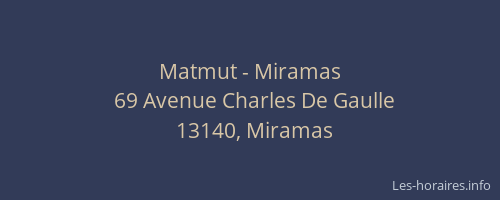 Matmut - Miramas