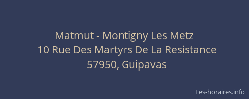 Matmut - Montigny Les Metz