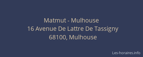 Matmut - Mulhouse