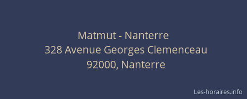 Matmut - Nanterre