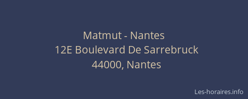 Matmut - Nantes