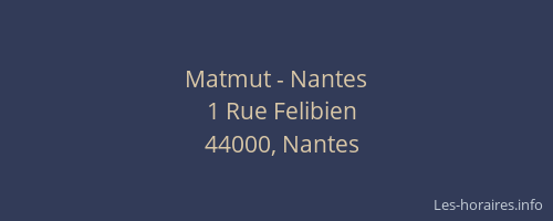 Matmut - Nantes