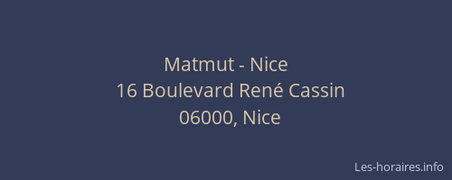 Matmut - Nice
