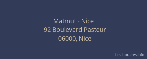 Matmut - Nice