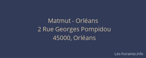 Matmut - Orléans