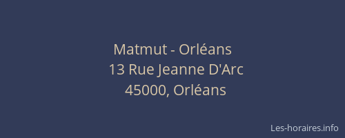 Matmut - Orléans
