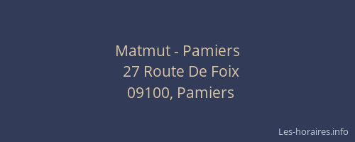 Matmut - Pamiers