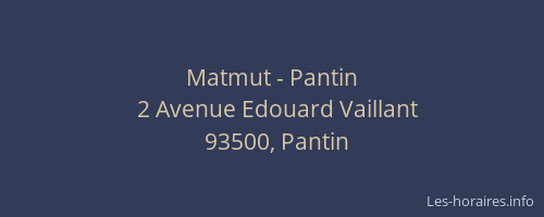 Matmut - Pantin