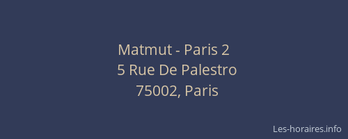 Matmut - Paris 2