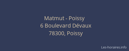 Matmut - Poissy