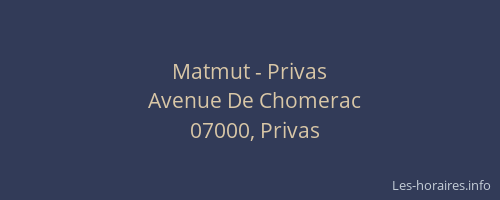 Matmut - Privas