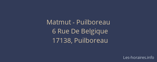 Matmut - Puilboreau
