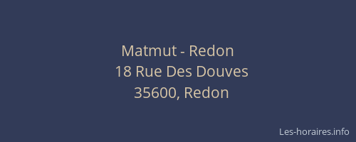 Matmut - Redon