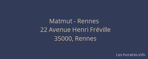 Matmut - Rennes