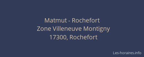Matmut - Rochefort