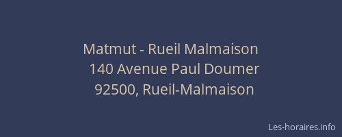 Matmut - Rueil Malmaison
