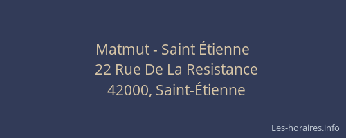 Matmut - Saint Étienne