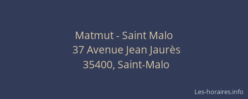 Matmut - Saint Malo