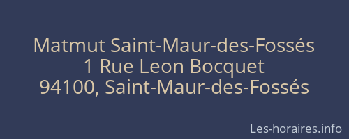 Matmut Saint-Maur-des-Fossés