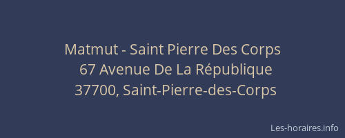 Matmut - Saint Pierre Des Corps